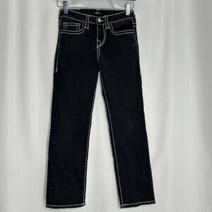 True Religion kids jeans Ricky black size 8